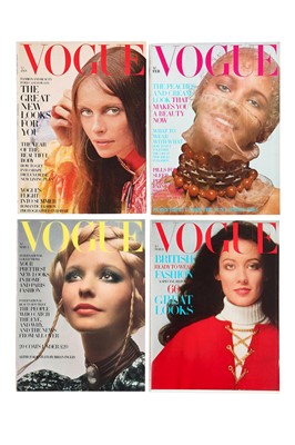 Lot 51 - British Vogue, 1970, complete run
