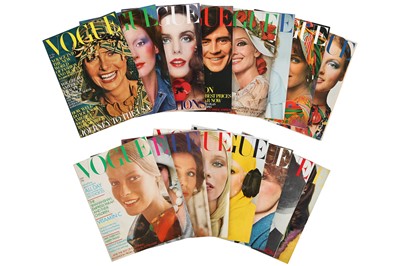 Lot 52 - British Vogue, 1971, complete run