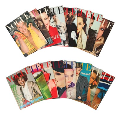 Lot 58 - British Vogue, 1977, complete run