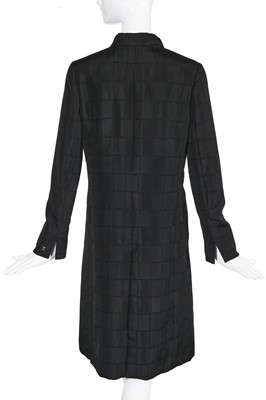 Lot 6 - A Chanel black faille evening coat, Autumn-Winter 2000-01