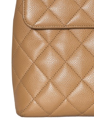 Lot 7 - A Chanel caramel caviar leather Kelly bag, 2000-2002