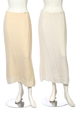 Lot 17 - A Chanel summer wool suit,  Cruise collection 2000