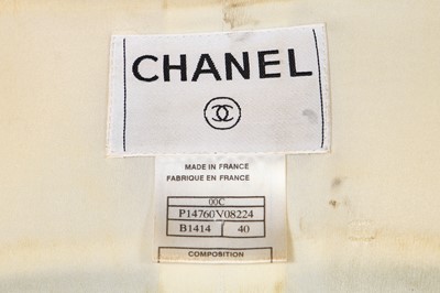Lot 17 - A Chanel summer wool suit,  Cruise collection 2000