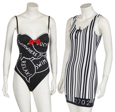 Lot 168 - A Moschino bathing suit, early 1990s