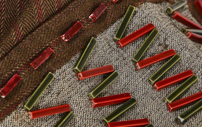 Lot 241 - Nick Egan's Westwood/McLaren bespoke suit, 'Nostalgia of Mud' (Buffalo) collection, Autumn-Winter 1982-83