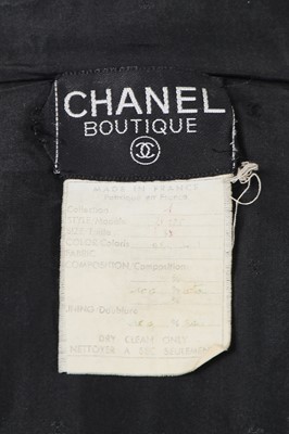 Lot 9 - A Chanel quilted cotton duffle coat, circa 1987
