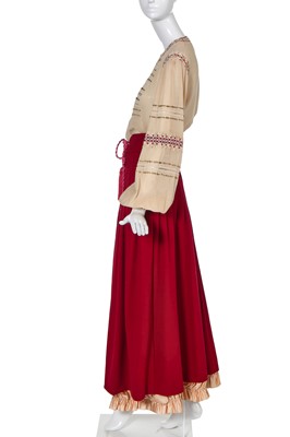 Lot 185 - An Yves Saint Laurent couture embroidered blouse, 'Ballets Russes' collection, Autumn-Winter 1976-77