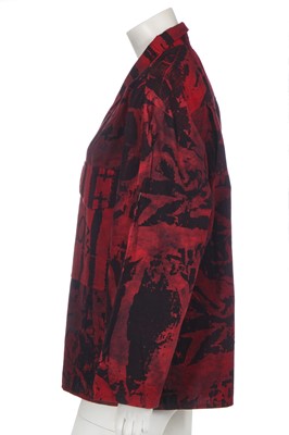 Lot 224 - A Sue Clowes 'Hobo' print shirt, 'Culture Club' collection, 1980-83