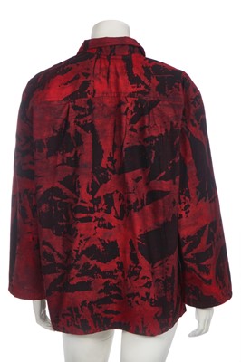 Lot 224 - A Sue Clowes 'Hobo' print shirt, 'Culture Club' collection, 1980-83