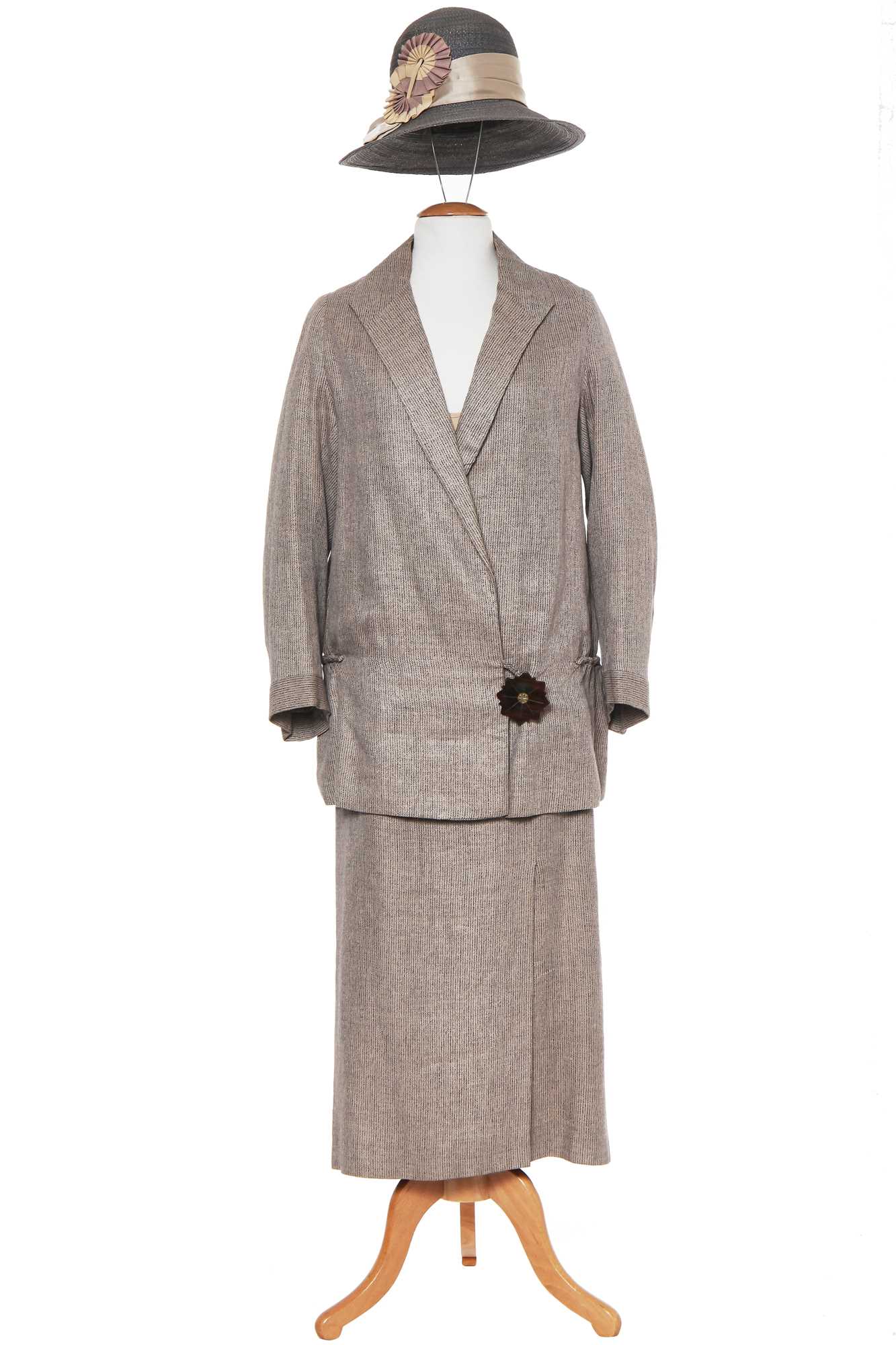 Lot 42 - Penelope Wilton's costume as Isobel Crawley in the TV series 'Downton Abbey', 2013