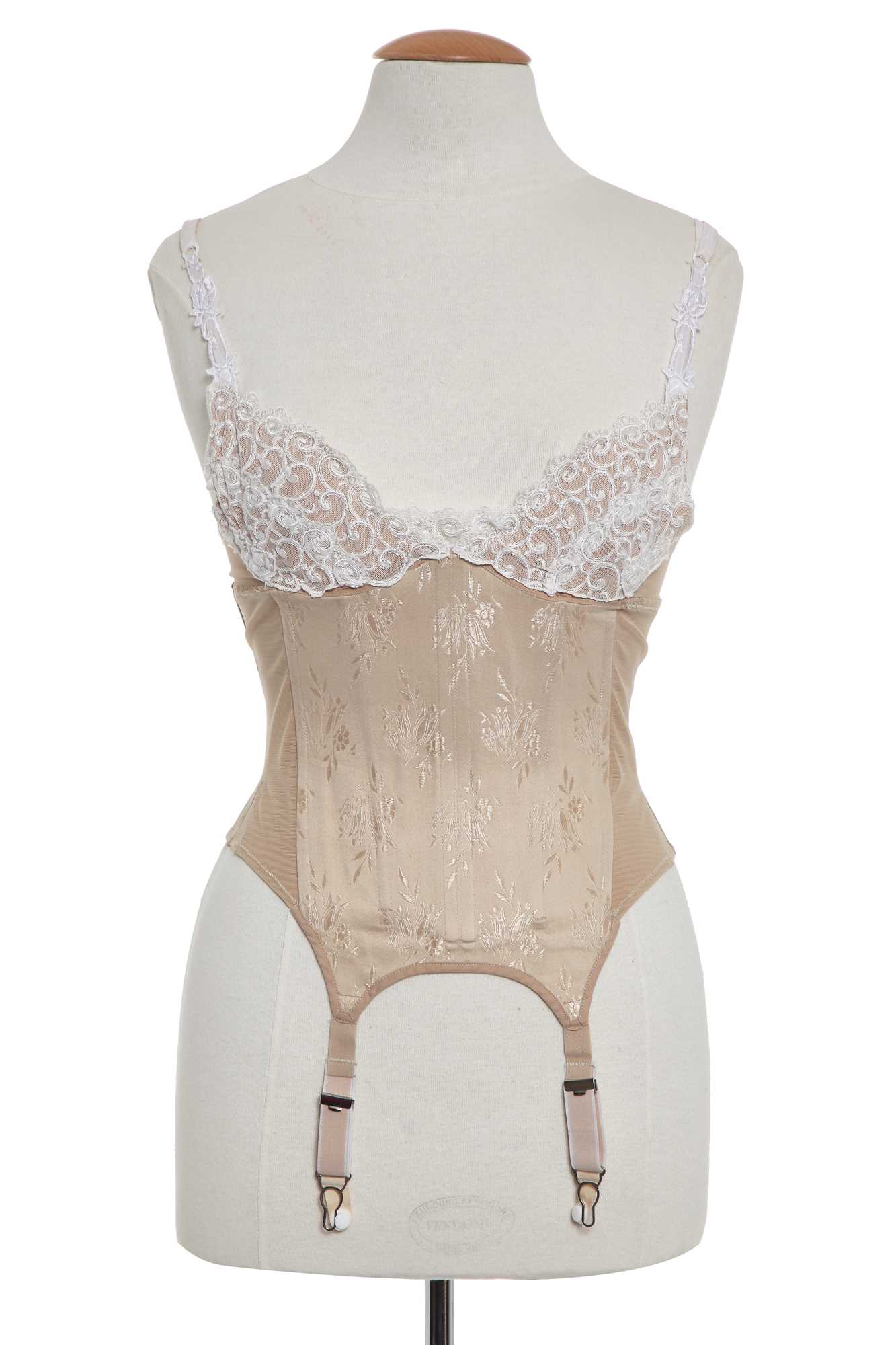 Lot 71 - Zoë Wanamaker: corset worn as Dorinda for the TV production of the play 'The Beaux' Stratagem', aired 2nd April 1978