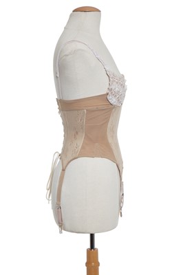 Lot 71 - Zoë Wanamaker: corset worn as Dorinda for the TV production of the play 'The Beaux' Stratagem', aired 2nd April 1978