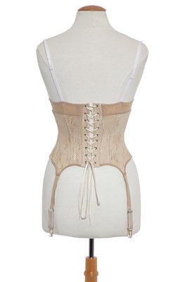 Lot 71 - Zoë Wanamaker: corset worn as Dorinda for the TV production of the play 'The Beaux' Stratagem', aired 2nd April 1978