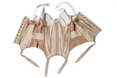 Lot 71 - Zoë Wanamaker: corset worn as Dorinda for the TV production of the play 'The Beaux' Stratagem', aired 2nd April 1978