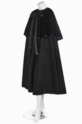 Lot 260 - An Yves Saint Laurent evening cape, 1970s
