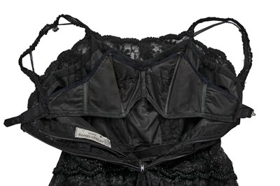 Lot 325 - A Jacques Griffe black lace cocktail dress, late 1950s