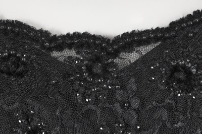 Lot 325 - A Jacques Griffe black lace cocktail dress, late 1950s