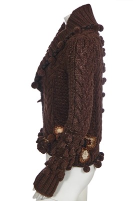 Lot 53 - An Alexander McQueen knitted jacket, 'The Man Who Knew Too Much', Autumn-Winter 2005-06