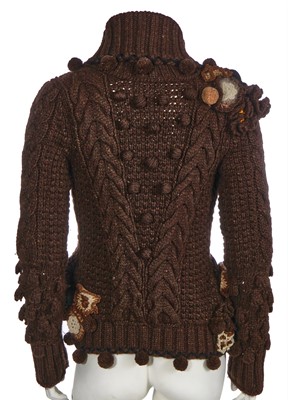 Lot 53 - An Alexander McQueen knitted jacket, 'The Man Who Knew Too Much', Autumn-Winter 2005-06