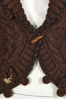 Lot 53 - An Alexander McQueen knitted jacket, 'The Man Who Knew Too Much', Autumn-Winter 2005-06