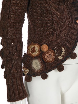 Lot 53 - An Alexander McQueen knitted jacket, 'The Man Who Knew Too Much', Autumn-Winter 2005-06