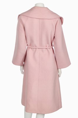 Lot 244 - A Christian Dior pink wool coat, 1970s