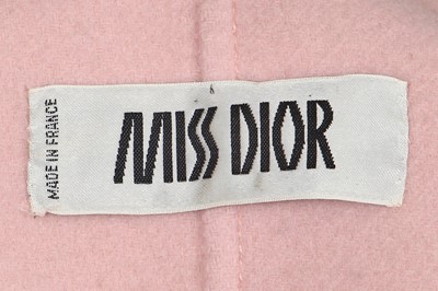 Lot 244 - A Christian Dior pink wool coat, 1970s