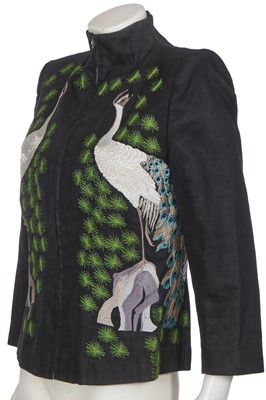 Lot 54 - An Alexander McQueen embroidered jacket, 2000