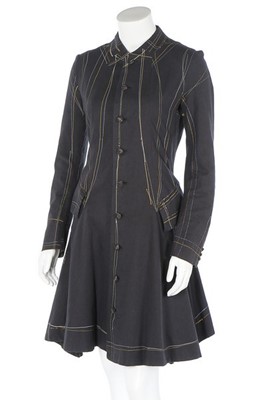 Lot 271 - A Christopher Nemeth printed cotton coat-dress,...