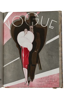 Lot 61 - A bound volume of French Vogues, 1926
