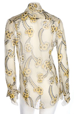 Lot 33 - Two Ossie Clark/Celia Birtwell shirts, circa...