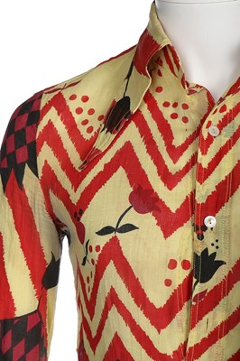Lot 33 - Two Ossie Clark/Celia Birtwell shirts, circa...