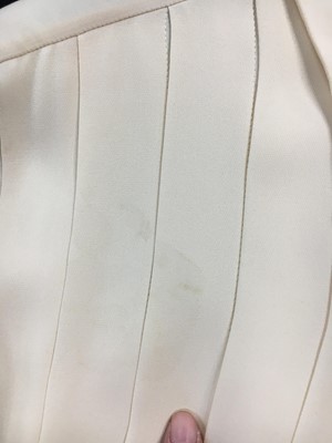 Lot 8 - A Chanel ivory crêpe dress, late 1980s