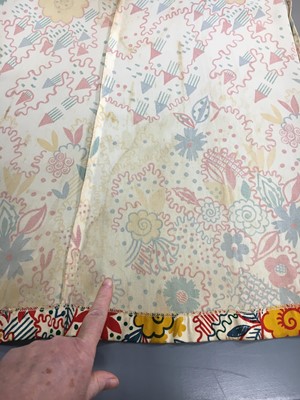 Lot 275 - An Ossie Clark/Celia Birtwell for Radley printed satin dress, 1972