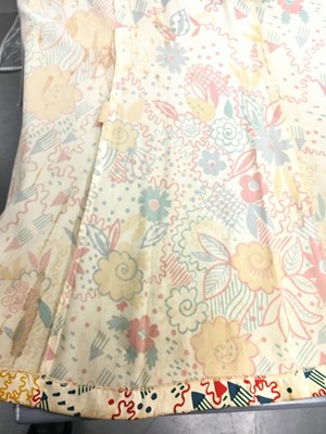 Lot 275 - An Ossie Clark/Celia Birtwell for Radley printed satin dress, 1972