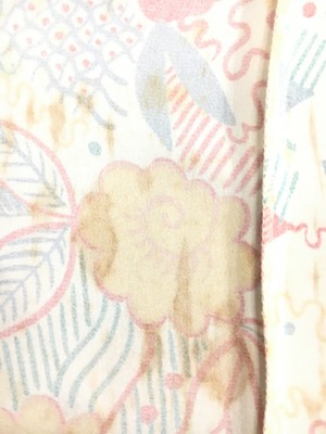 Lot 275 - An Ossie Clark/Celia Birtwell for Radley printed satin dress, 1972