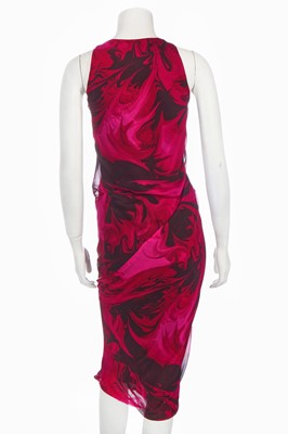Lot 73 - A Gucci printed chiffon bias-cut dress, 2000s