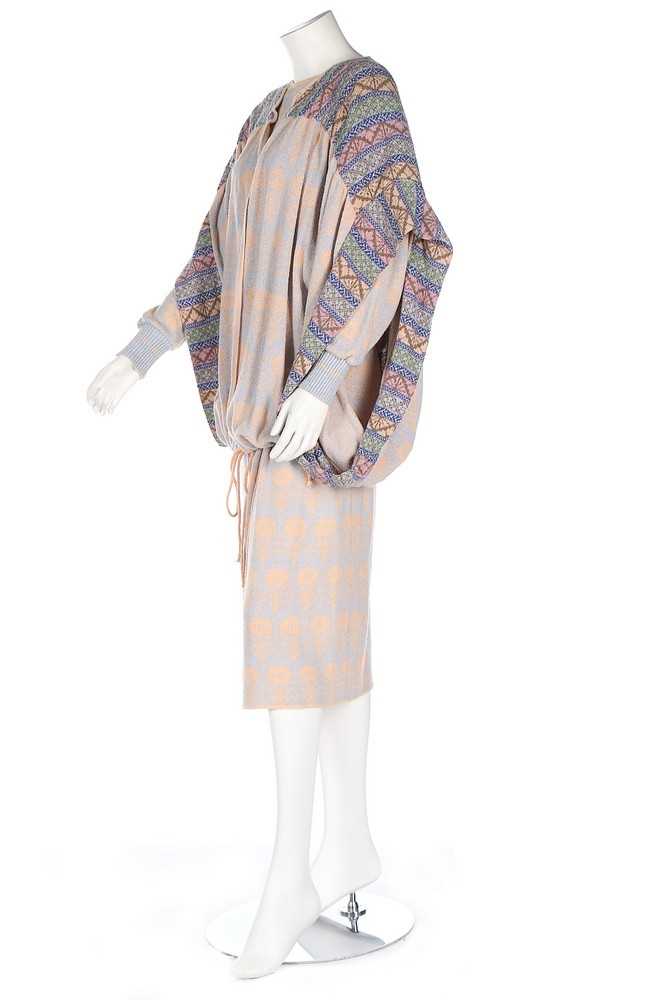 Lot 34 - A Bill Gibb knitted jersey ensemble, 10th...