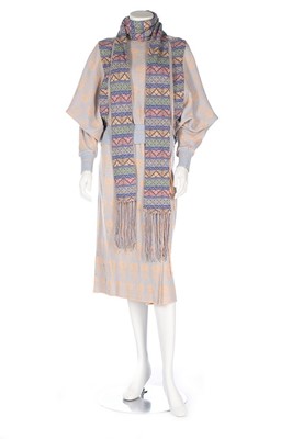 Lot 34 - A Bill Gibb knitted jersey ensemble, 10th...
