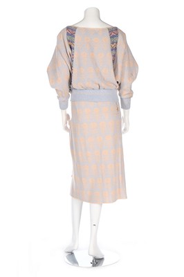 Lot 34 - A Bill Gibb knitted jersey ensemble, 10th...