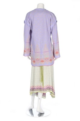 Lot 34 - A Bill Gibb knitted jersey ensemble, 10th...