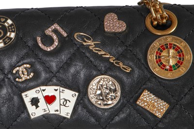 Lot 33 - A Chanel 'Casino' lucky charms quilted lambskin 2.55 reissue bag, 2016-17