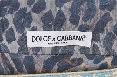 Lot 72 - A Dolce & Gabbana leopard print gown, circa 2000