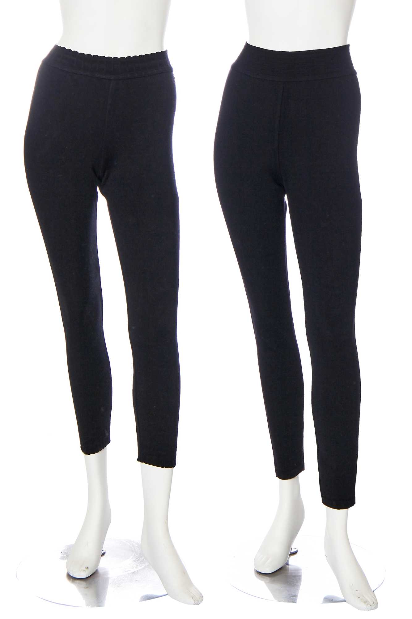 Lot 214 - Three pairs of Alaïa leggings, 1980s