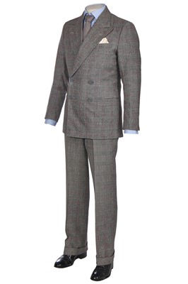 Lot 56 - Edward Fox's 1930s-style bespoke suit worn as the Duke of Windsor for the ITV series 'Edward & Mrs Simpson', 1978