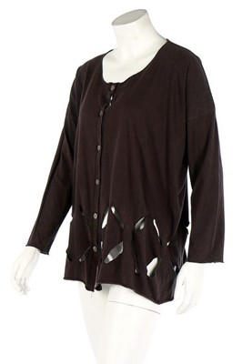 Lot 357 - A rare and early Comme des Garçons black...