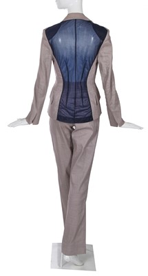 Lot 215 - A John Galliano trouser suit, 'Honcho Woman' collection, Spring-Summer 1991