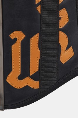 Lot 47 - A rare Jean Paul Gaultier man's leather corset, Spring-Summer 1987