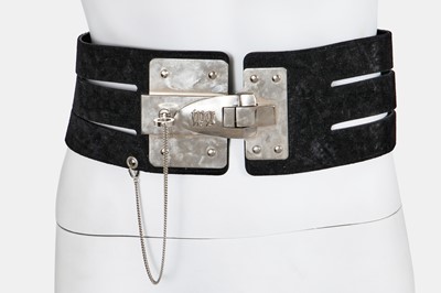 Lot 56 - A group of Jean Paul Gaultier men's belts and accessories, 1980s-90s