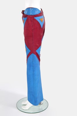 Lot 19 - A Mr Fish man's leather and snakeskin jacket, late 1960s